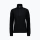 CMP bluză de trening fleece pentru femei negru 3G27836/U901