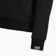 EA7 Emporio Armani Emporio Armani Train Logo Series Oversize Logo Hoodie Coft negru pentru bărbați 4