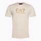 Tricou pentru bărbați EA7 Emporio Armani Train Gold Label Tee Pima cu logo mare pentru zilele ploioase