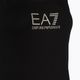 Tricou fără bretele pentru femei EA7 Emporio Armani Train Negru lucios/logo auriu deschis 3