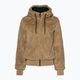 Jachetă de blană pentru femei CMP Fix Hood maro 32K0316/A435