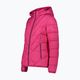 CMP jachetă pentru femei în puf roz 32K3026/B870 2