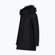 Jachetă de ploaie cu glugă cu fermoar CMP Coat pentru femei  negru 32K3196F/U901 2