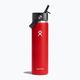 Sticlă termică Hydro Flask Wide Flex Straw 710 ml roșu W24BFS612