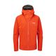 Rab Meridian jachetă de ploaie cu membrană pentru bărbați  portocalie QWG-44-FC-S