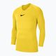 Longsleeve termoactiv pentru bărbați Nike Dri-FIT Park First Layer tour yellow/black 4