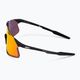 Ochelari de protecție pentru ciclism 100% Hypercraft negru mat/roșu ultra-violet cu oglindă multistrat 60000-00006 5