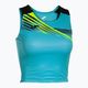 Top de alergat pentru femei Joma Elite X fluor turquoise/black 8