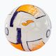 Minge de fotbal Joma Dali II white/fluor orange/purple mărime 5 3