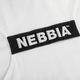 Tricoul de antrenament pentru bărbați NEBBIA No Excuses Hoodie alb 7