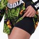 Pantaloni scurți de antrenament pentru femei NEBBIA High-Energy Double Layer verde junglă 4