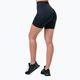 Pantaloni scurți de antrenament pentru femei NEBBIA Biker Fit & Smart negri 5750110 2