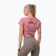 NEBBIA bluză de femei Loose Fit & Sporty Crop Top roz 5830710 2