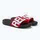 Bărbați Coqui Speedy negru/roșu nou relaxați pe flip-flops 4