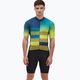 Tricou de ciclism pentru bărbați SILVINI Mazzano albastru-galben 3122-MD2042/32422