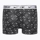 Boxeri pentru bărbați Nike Everyday Cotton Stretch Trunk 3 pary black/blue/grey 5