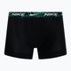 Boxeri pentru bărbați Nike Everyday Cotton Stretch Trunk 3 pary black/red/aquarius blue/stadium green 3