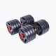 Pure2Improve Hybrid Dumbell / Haltere cu haltere cu funcție de halteră 40 kg negru / roșu P2I202360 2