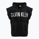 Poncho Calvin Klein Towel Hoodie black