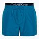 Pantaloni scurți de baie pentru bărbați Calvin Klein Short Double Waistband ocean hue
