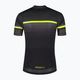 Rogelli Hero II tricou de ciclism pentru bărbați galben/negru/gri 4