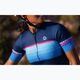 Rogelli Impress II tricou de ciclism pentru femei albastru/roz/negru 8