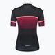 Rogelli Impress II tricou de ciclism pentru femei burgundia/coral/negru 4