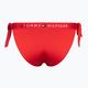 Tommy Hilfiger Side Tie Cheeky costum de baie de jos roșu 2