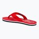 Papuci pentru femei Tommy Hilfiger Global Stripes Flat Beach Sandal fierce red 3