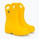 Papuci pentru copii Crocs Handle Rain Boot Kids yellow 4