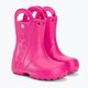 Papuci pentru copii Crocs Handle Rain Boot Kids candy pink 4