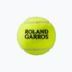 Set de mingi de tenis Wilson Roland Garros Clay Ct 3 buc galben WRT125000 4