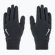 Set căciulă + mănuși pentru femei Nike Fleece black/black/silver 9