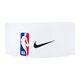 Bandă de cap Nike Fury 2.0 NBA alb N1003647-101