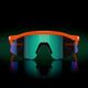 Ochelari de soare Oakley Hydra neon portocaliu/prismă safir 7