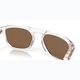 Ochelari de soare Oakley Latch Beta matte clear/prizm bronze 7