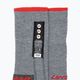 Șosete de schi încălzite Lenz Heat Sock 5.1 Toe Cap Slim Fit grey/red 3