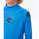 Longsleeve de înot pentru copii Rip Curl Lycra Brand Wave UPF blue gum 5