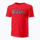 Tricou de tenis pentru bărbați Wilson Script Eco Cotton Tee wilson red