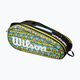 Geantă de tenis pentru copii Wilson Minions 2.0 Team 6 Pack albastru galben negru 8