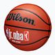 Minge de baschet pentru copii Wilson NBA JR Fam Logo Indoor Outdoor brown mărime 5 3
