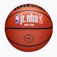 Minge de baschet pentru copii Wilson NBA JR Fam Logo Indoor Outdoor brown mărime 5 5