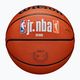 Minge de baschet Wilson NBA JR Fam Logo Authentic Outdoor brown mărime 6 5