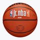 Minge de baschet Wilson NBA JR Fam Logo Authentic Outdoor brown mărime 7 5
