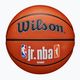 Minge de baschet pentru copii Wilson NBA JR Fam Logo Authentic Outdoor brown mărime 5