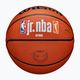 Minge de baschet pentru copii Wilson NBA JR Fam Logo Authentic Outdoor brown mărime 5 5