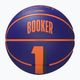 Minge de baschet pentru copii Wilson NBA Player Icon Mini Booker navy mărime 3