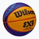 Minge de baschet Wilson Fiba 3x3 Game Ball Paris Retail 2024 blue/yellow mărime 6 2