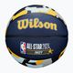 Minge de baschet pentru copii Wilson 2024 NBA All Star Mini + pudełko brown mărime 3
