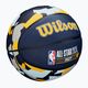 Minge de baschet pentru copii Wilson 2024 NBA All Star Mini + pudełko brown mărime 3 2